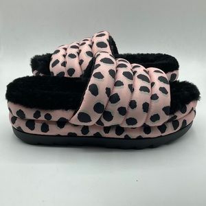 UGG Women's Polka Dot Pink Sandals
